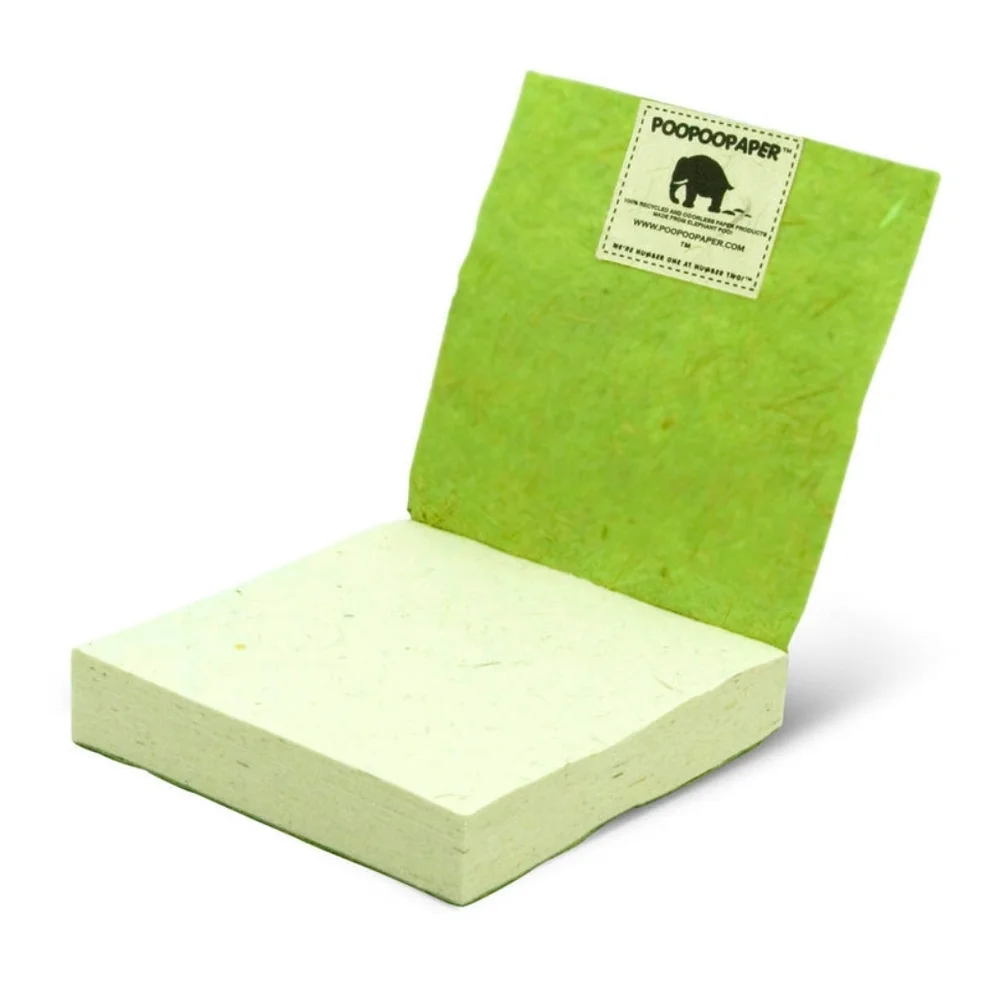NEW Lion - Just DOO It! Elephant Poop Eco-friendly Scratch Pads Fun Gag Gift